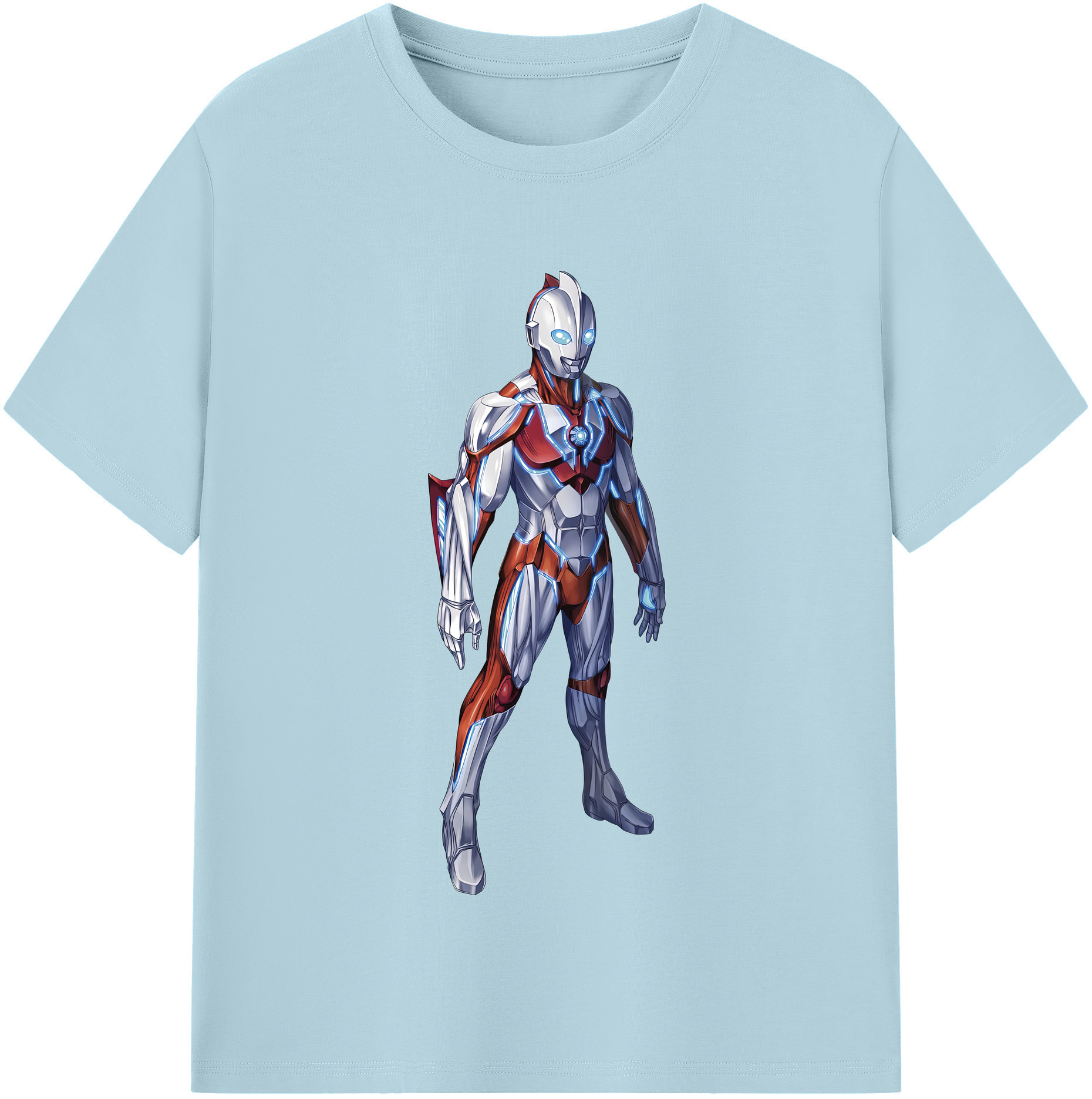 （画像用） ウルトラマン Ultraman 綿100％半袖Tシャツ（フロントプリント）